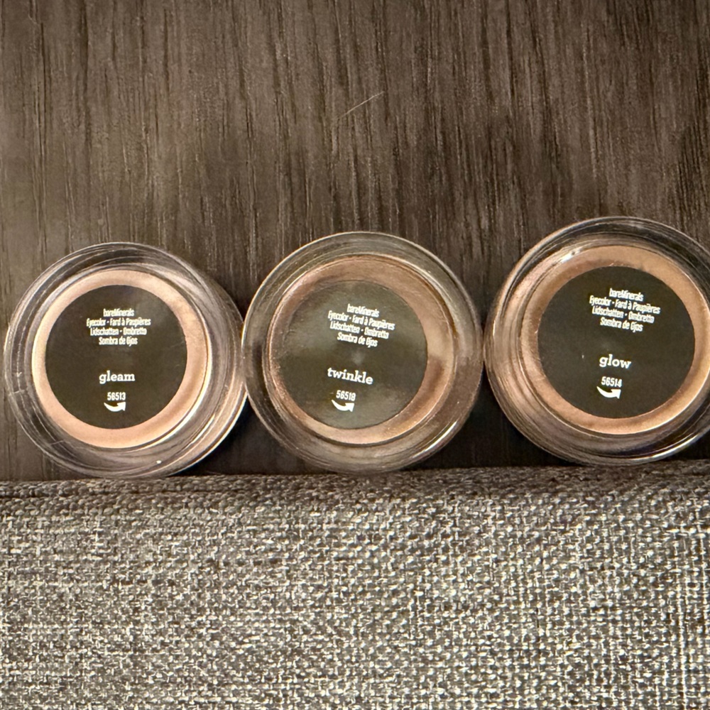 bareMinerals Cream Eyeshadow Pot Trio - Brown & Taupe Tones